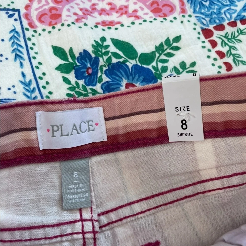 NWT The Children’s Place Girl’s Striped Shorts